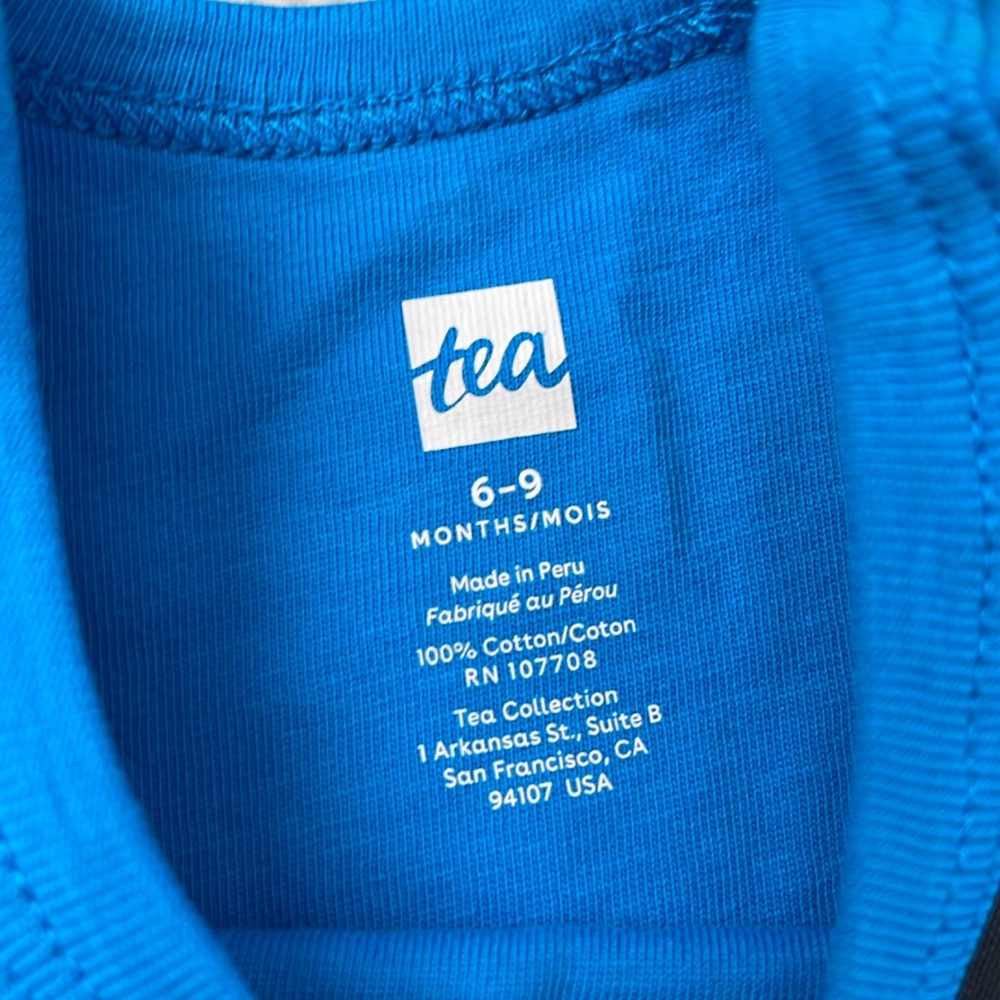 Tea Collection - NWT Cheeky Monkey Tee, 6-9 months - Picture 4 of 6